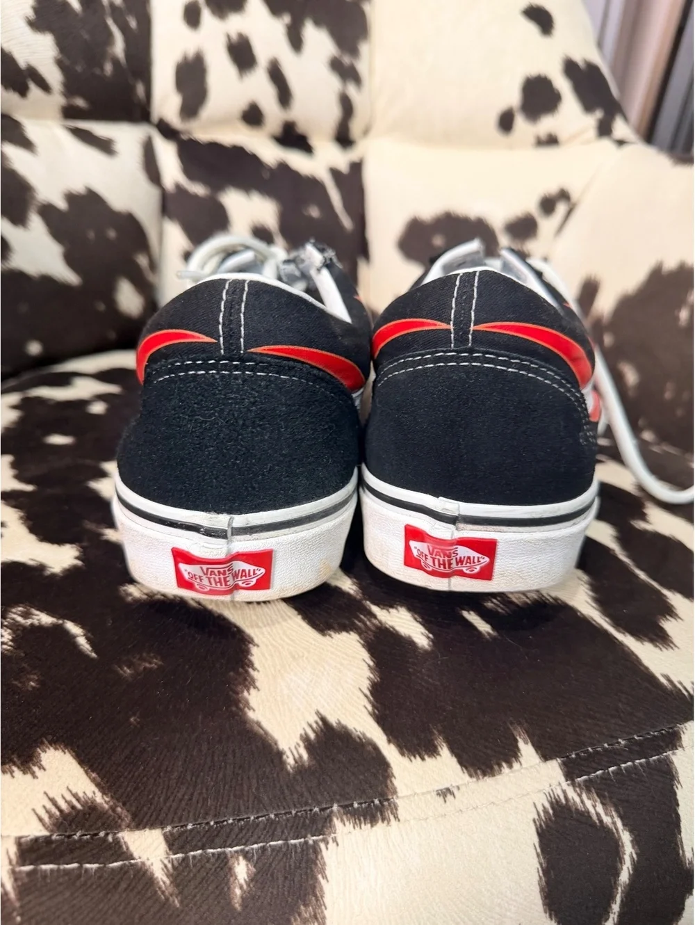 CALL OUT Vans Flame Print Old Skool Sneakers Size 12